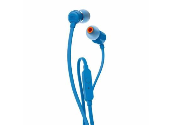 JBL TUNE110 Wired In-Ear Headphones – Blue